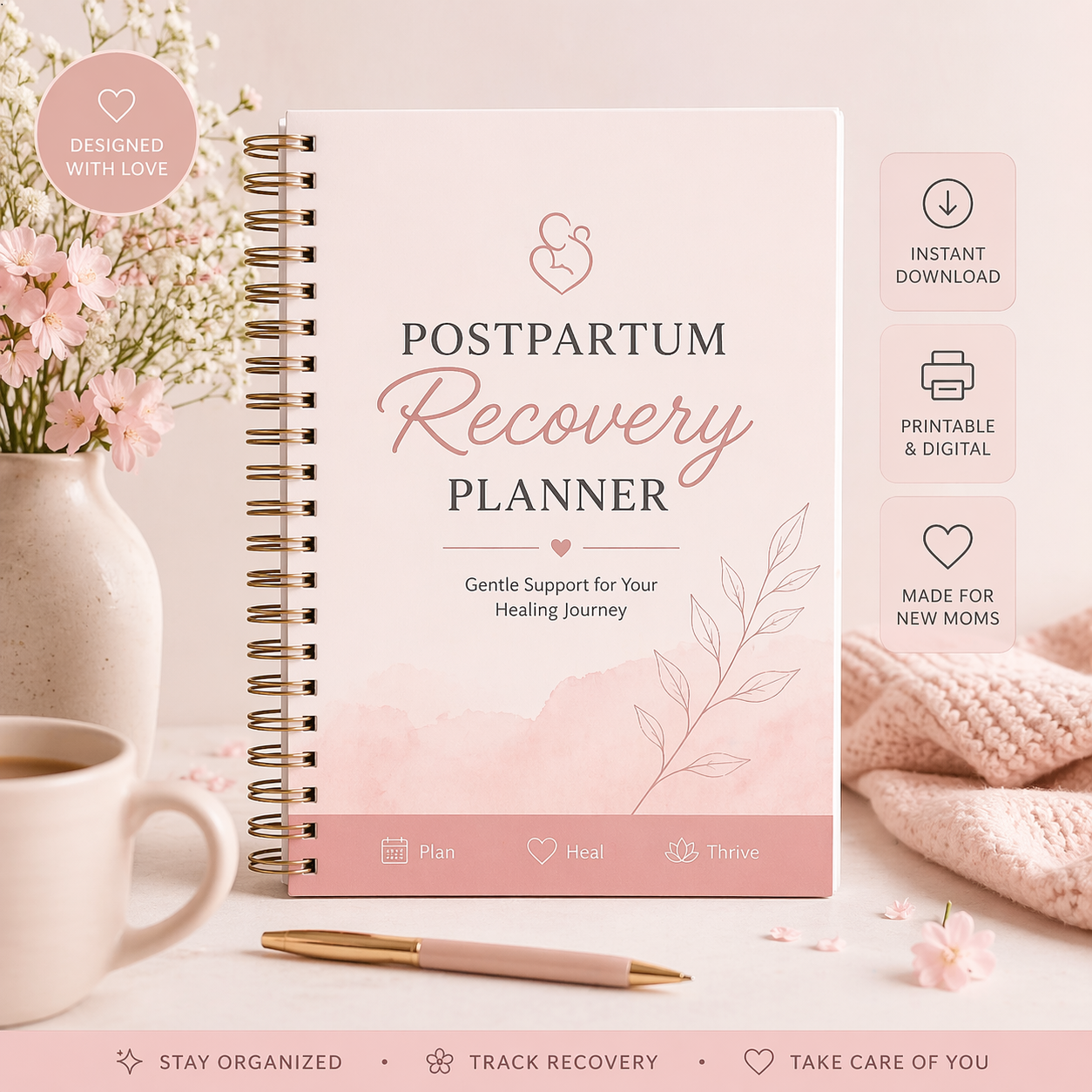 Postpartum Recovery Planner