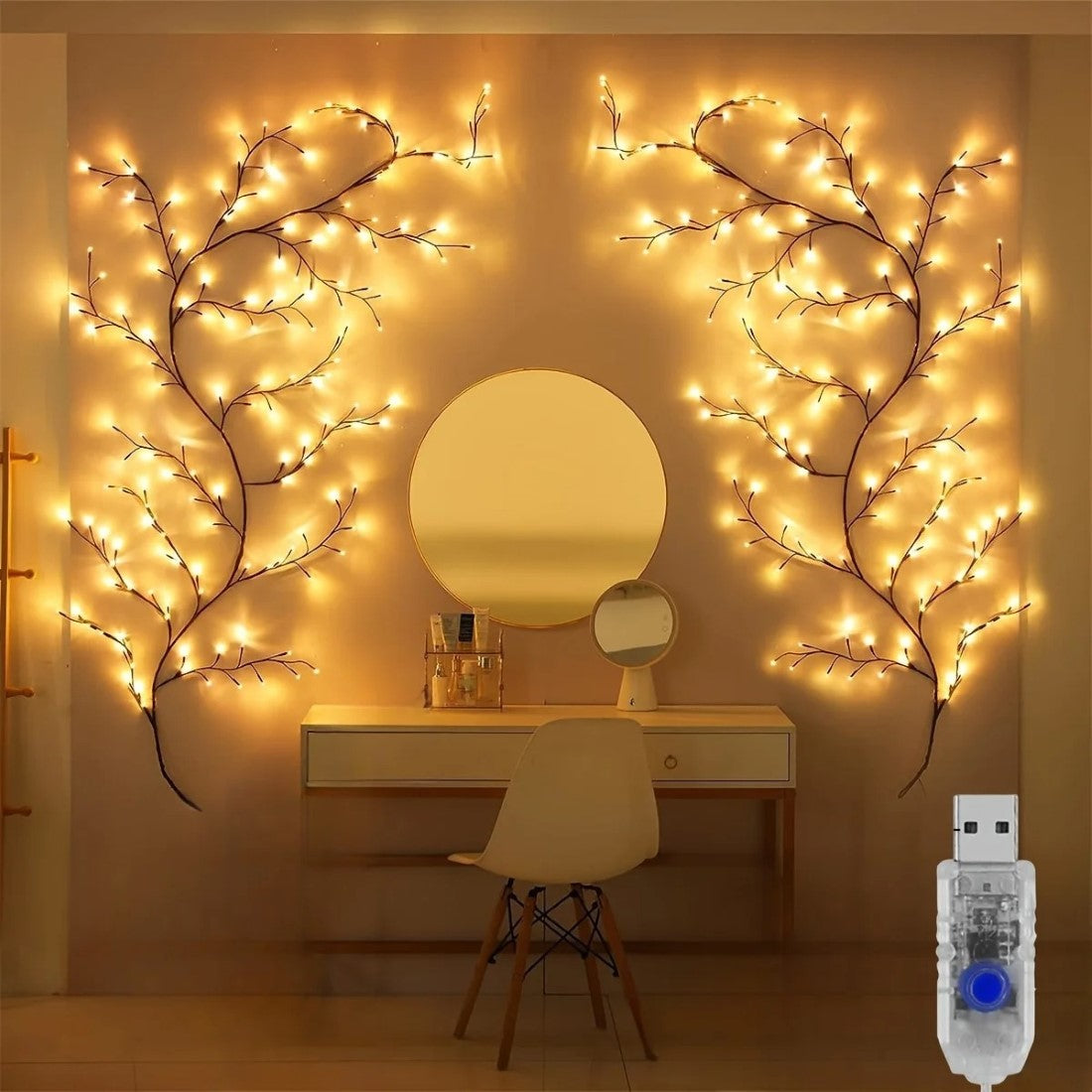 Enchanted Willow Vine Lights - 96 LEDs