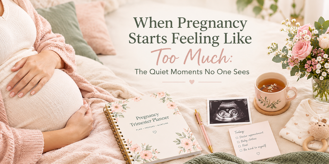 When Pregnancy Starts Feeling Like Too Much: The Quiet Moments No One Sees