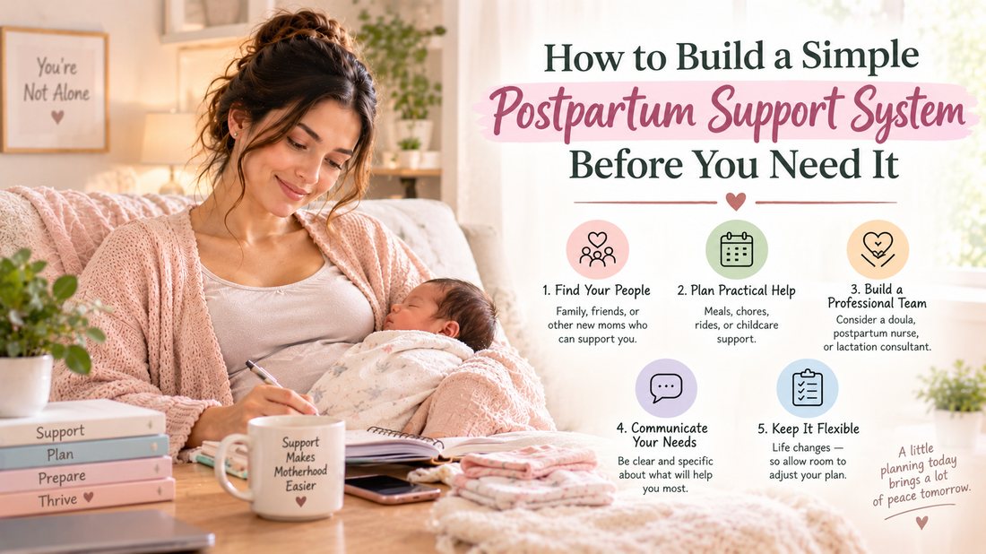How to Build a Simple Postpartum Support System Before You Need It