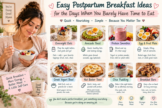 Easy Postpartum Breakfast Ideas for the Days When You Barely Have Time to Eat