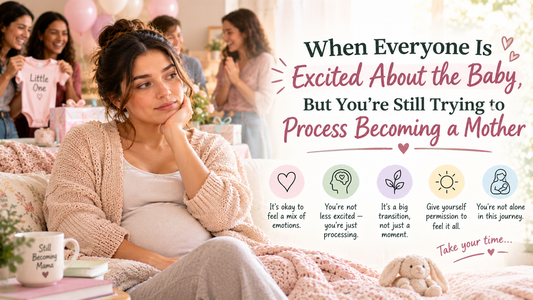 When Everyone Is Excited About the Baby, But You’re Still Trying to Process Becoming a Mother