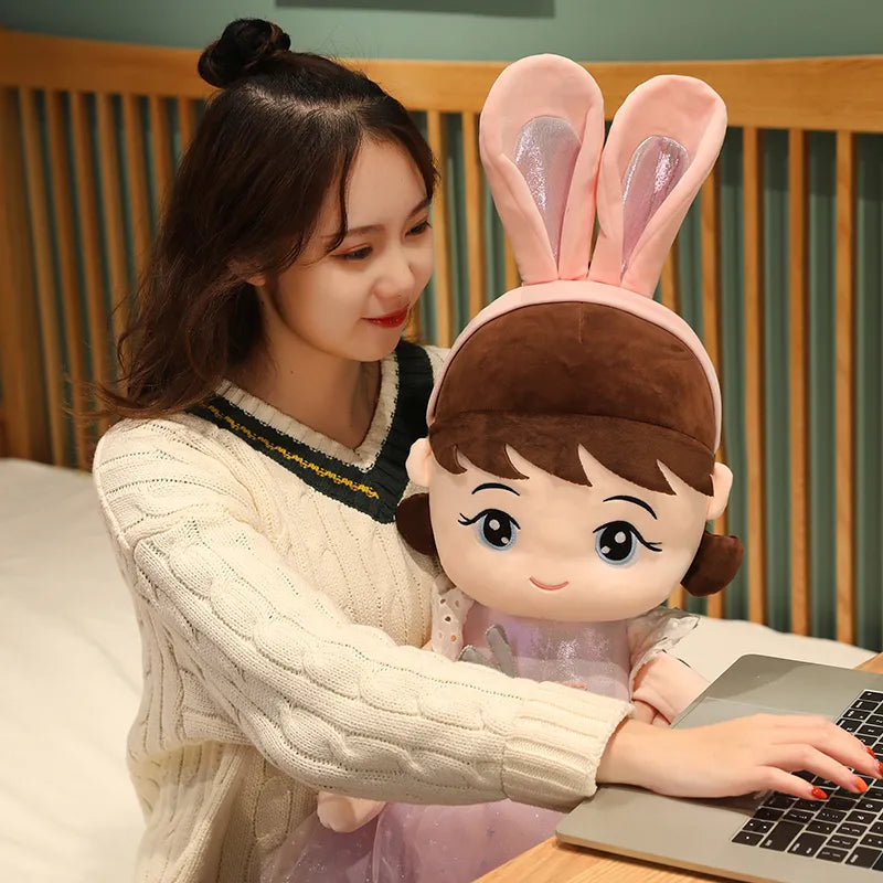 Bella - The Rabbit Ear Doll Plushie