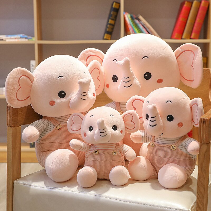Bobo & Baby Elephant Plushies