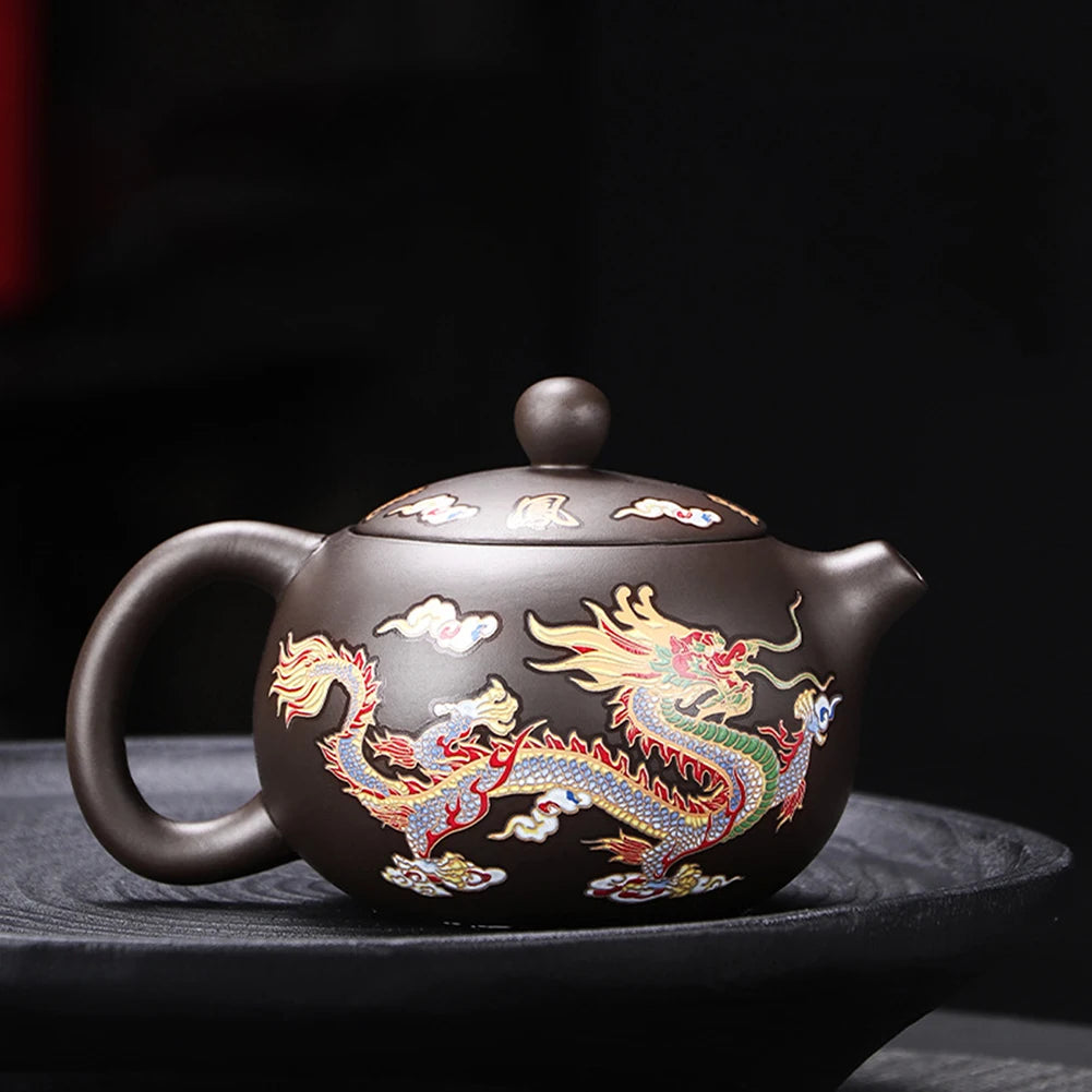 Dragon Phoenix Color Changing Teapot