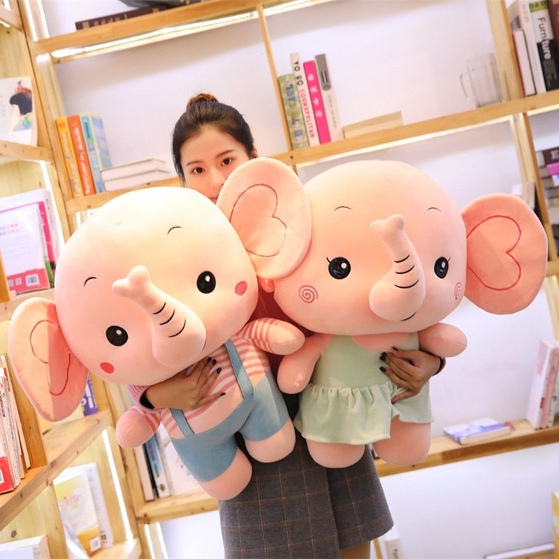 Bobo & Baby Elephant Plushies