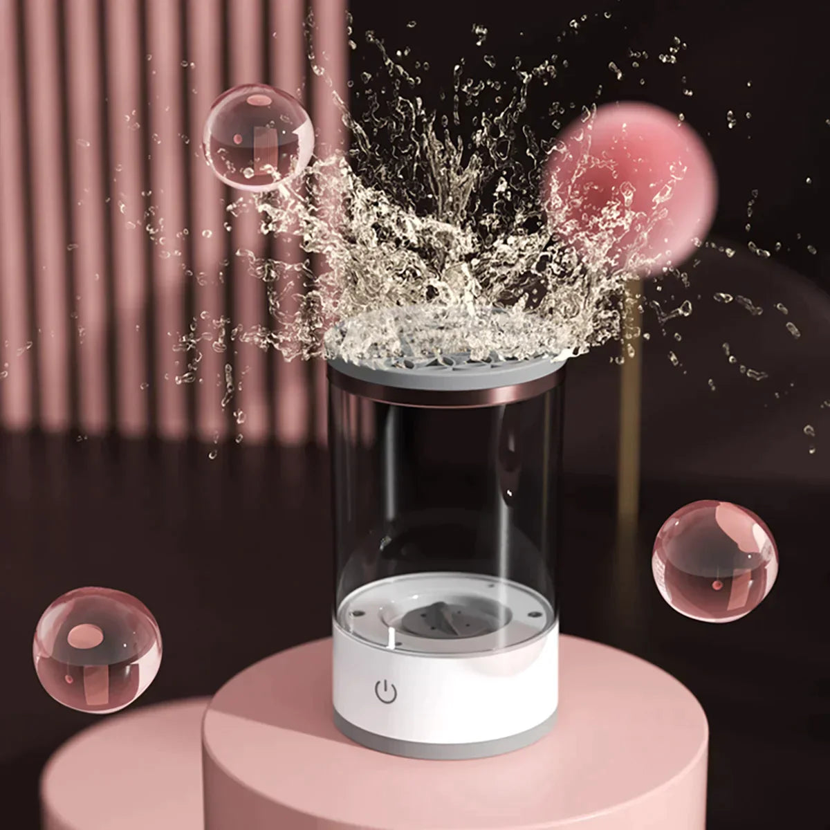 Automatic Rechargeable Electric Makeup Brush Cleaner 