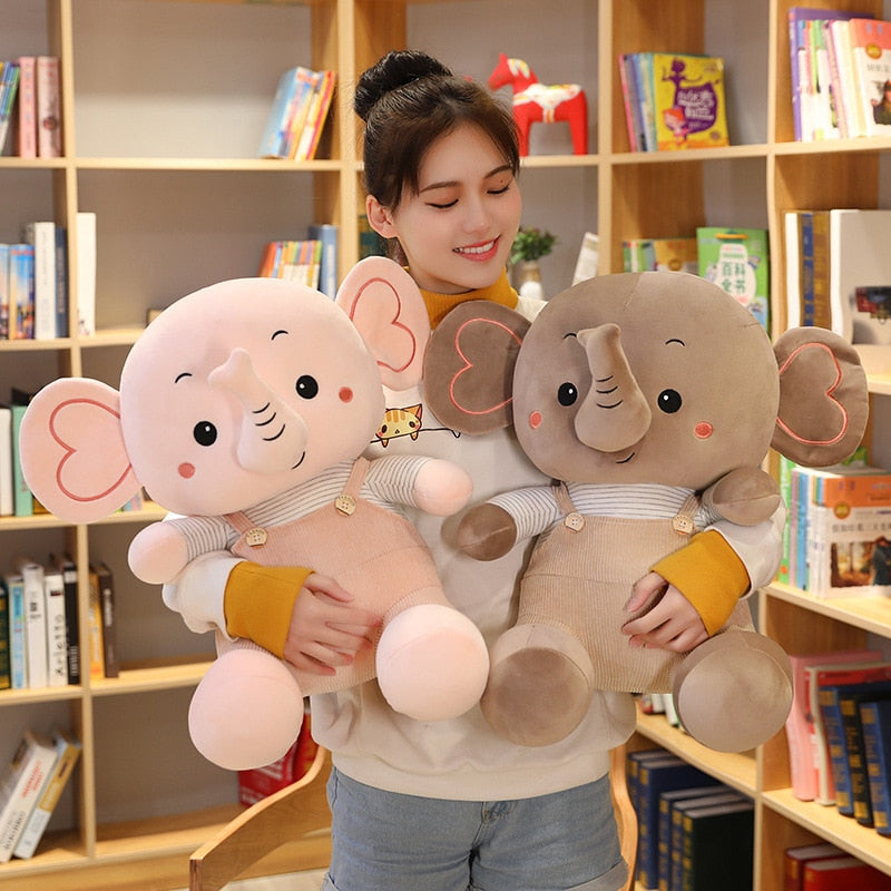 Bobo & Baby Elephant Plushies