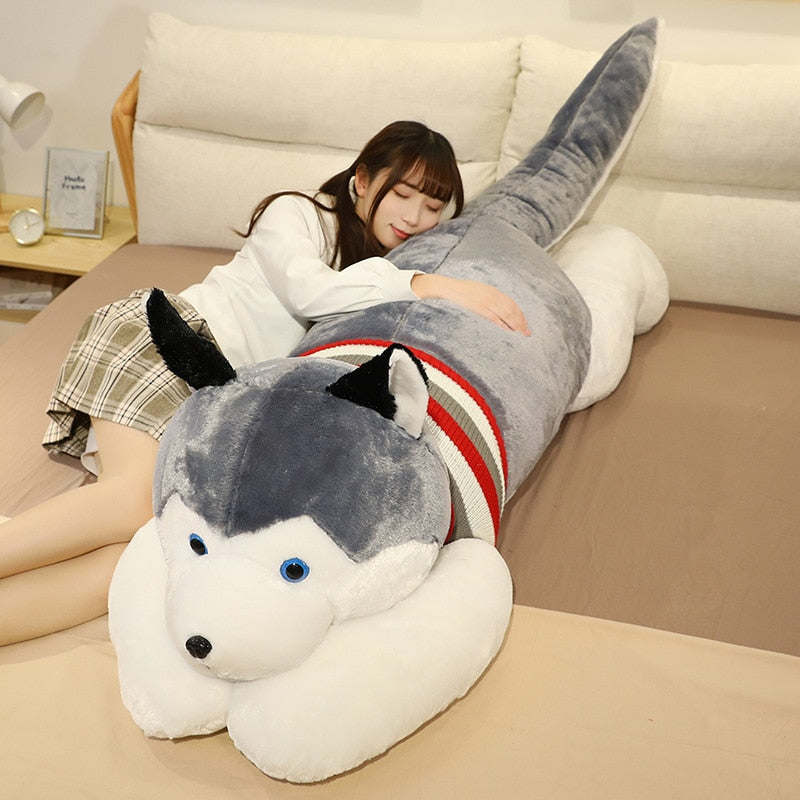 Brudo- The Huge Husky Plush Dog