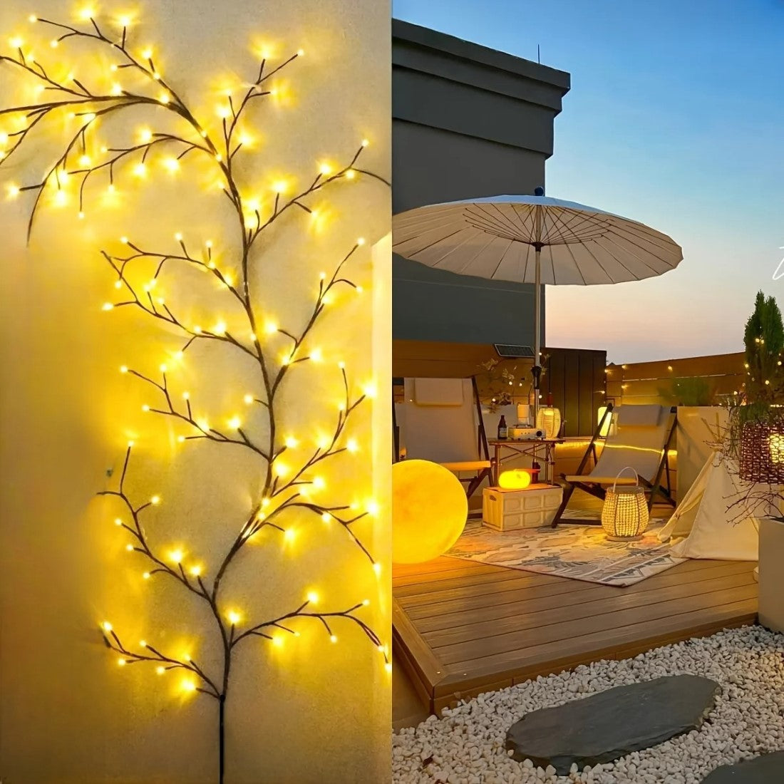 Enchanted Willow Vine Lights - 96 LEDs