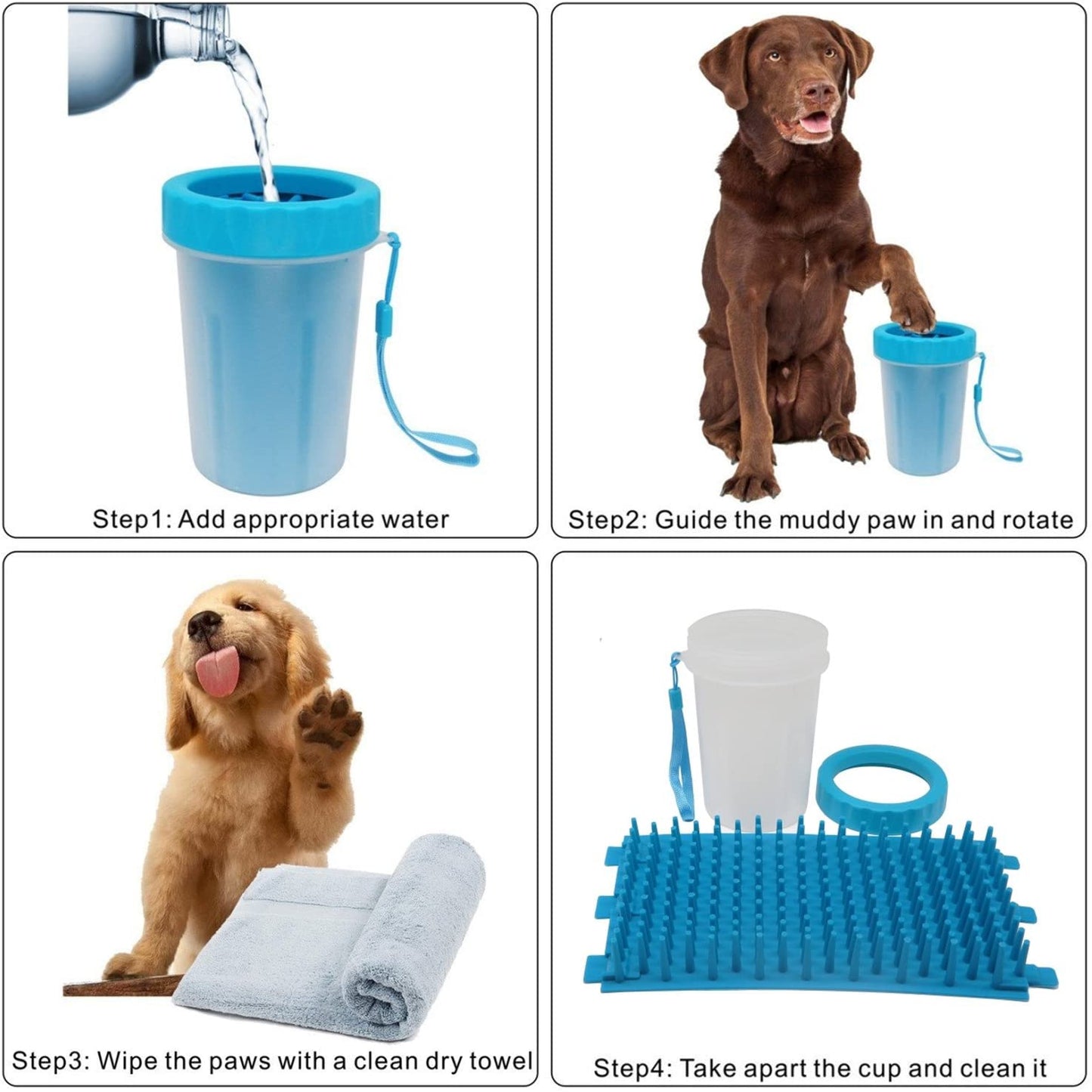 Portable Dog Feet Cleaner