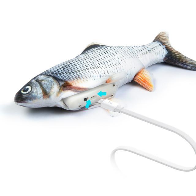 MOVING FISH CAT TOY