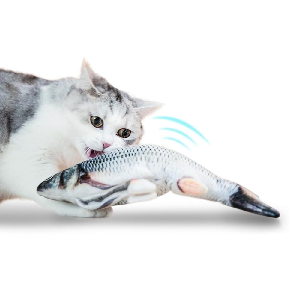 MOVING FISH CAT TOY