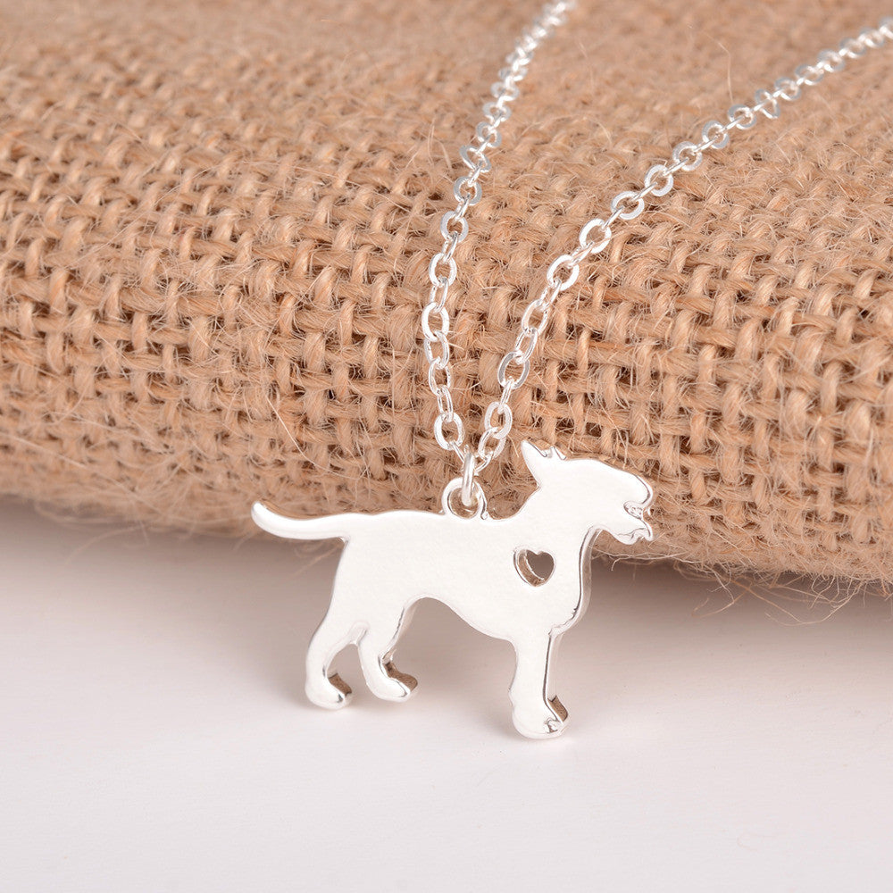 Love a Bull terrier Necklace