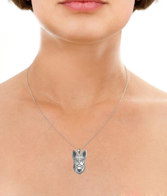 Handmade French Bulldog Pendant