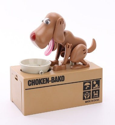 Kids puppy piggy bank