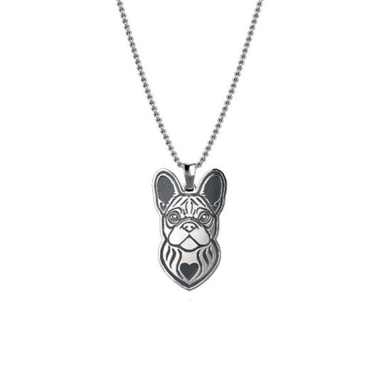 Handmade French Bulldog Pendant