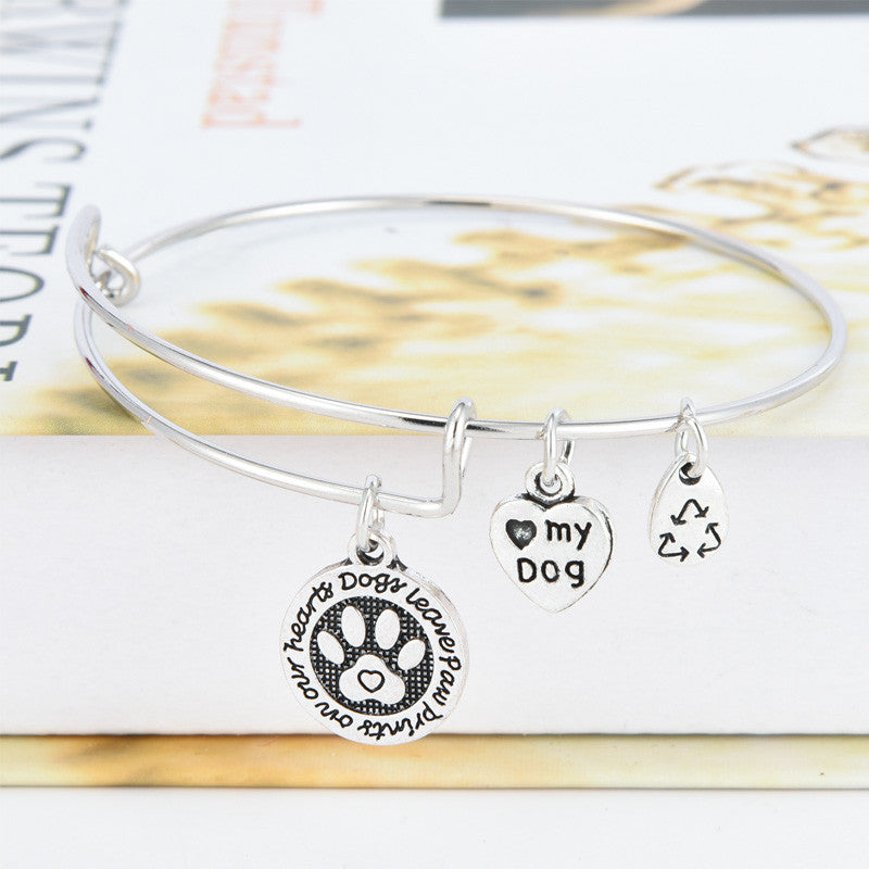 Dog leaves paws bracelet Offer