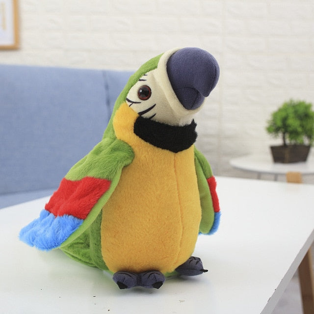 Talking Parrot Plushy Toy