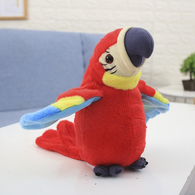 Talking Parrot Plushy Toy