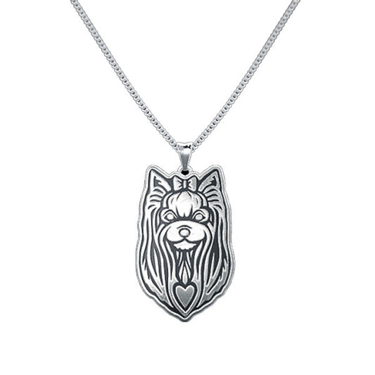 Handmade Yorkshire Terrier Pendant